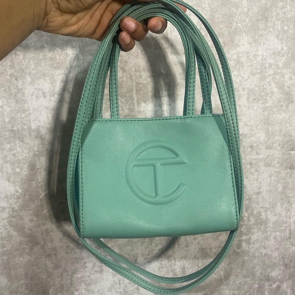 Telfar Sage Small Shopping Bag